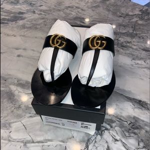 GUCCI MARMONT THONG SANDAL
